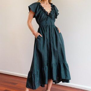 Aulieude Emerald Dress